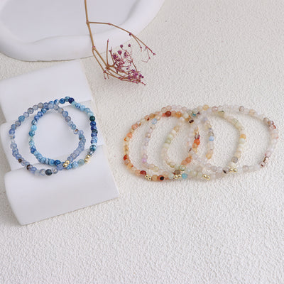 Men's And Women's Fashion Simple And Natural Crystal Bracelet